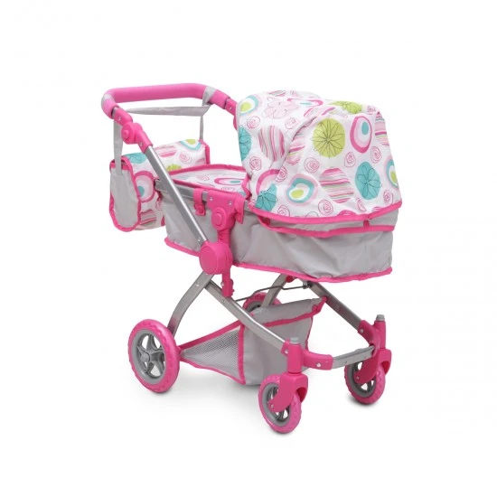 1. Carucior Pentru Papusi Moni 9651B - Roz