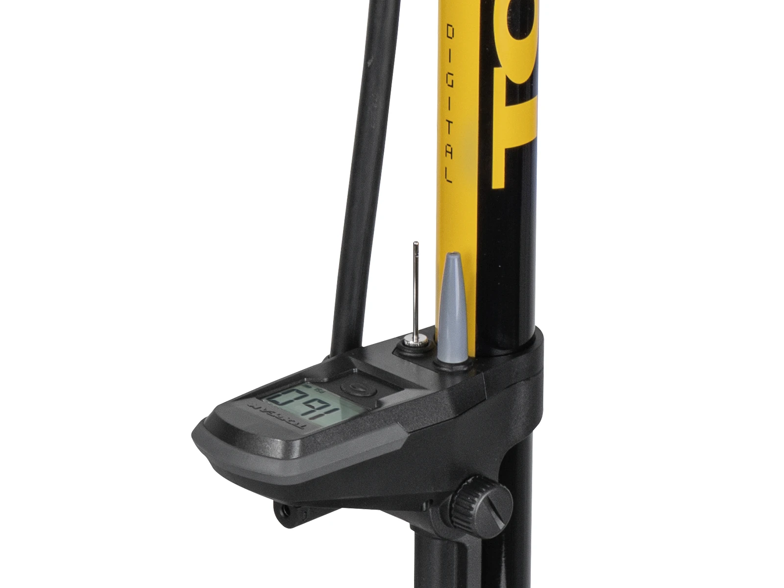 3. Pompa Podea Bicicleta Topeak Joeblow Sport Digital Tjb-S6-Dg,Negru-Galben