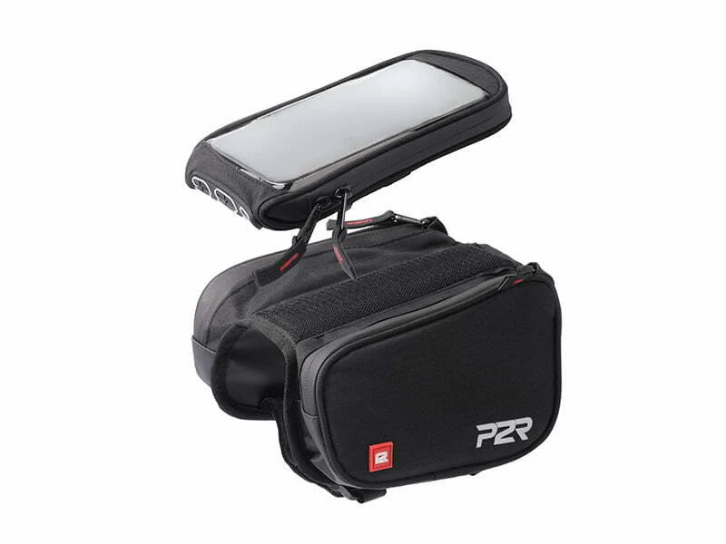4. Borseta Cadru Bicicleta P2R Twinner ELS - Pentru Telefon, Gri