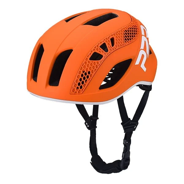 2. Casca Ciclism P2R ZENERO - 55-58 cm, S-M, Portocaliu-Alb