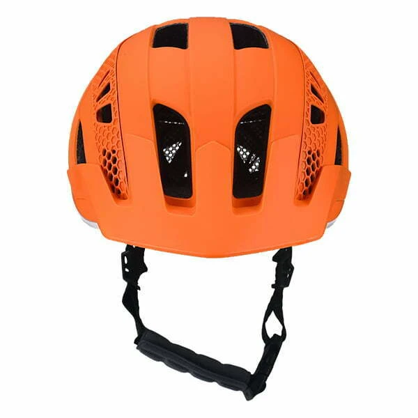 5. Casca Ciclism P2R ZENERO - 55-58 cm, S-M, Portocaliu-Alb