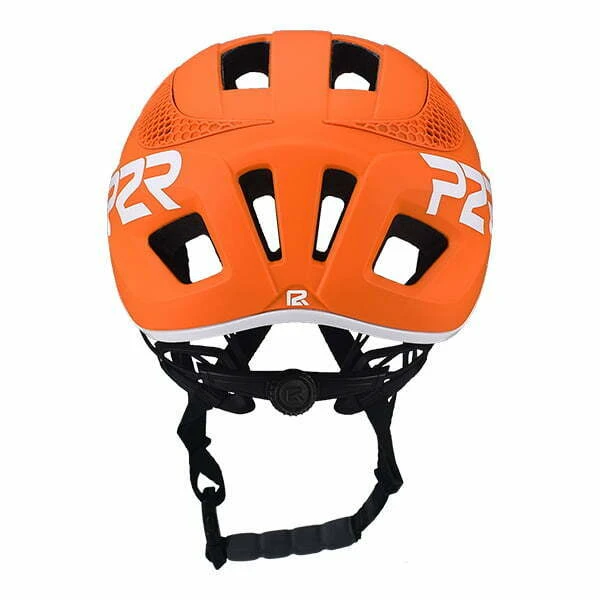 7. Casca Ciclism P2R ZENERO - 55-58 cm, S-M, Portocaliu-Alb