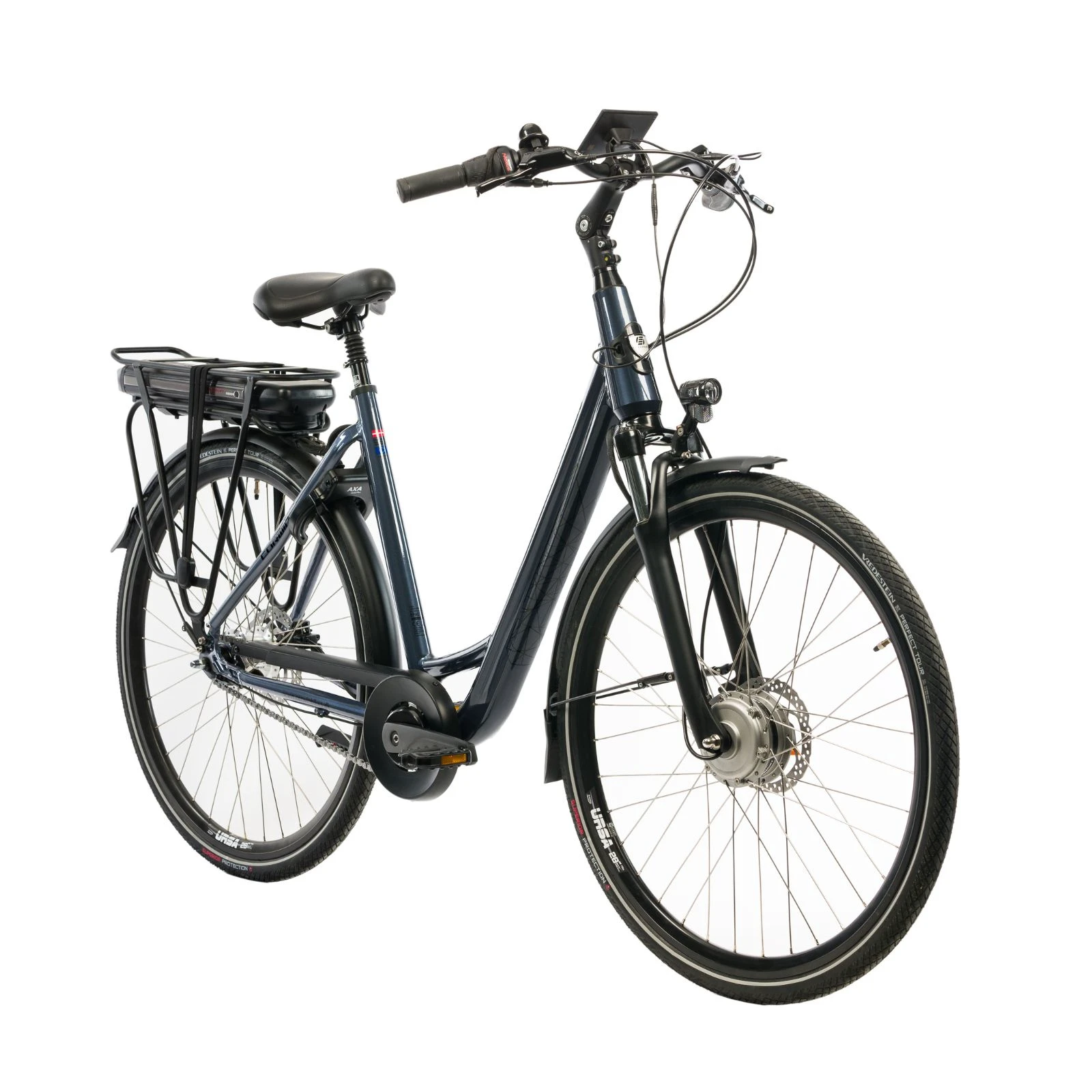 2. Bicicleta Electrica Corwin 28326 - 28 Inch, 530mm, frane hidraulice, Gri Lucios