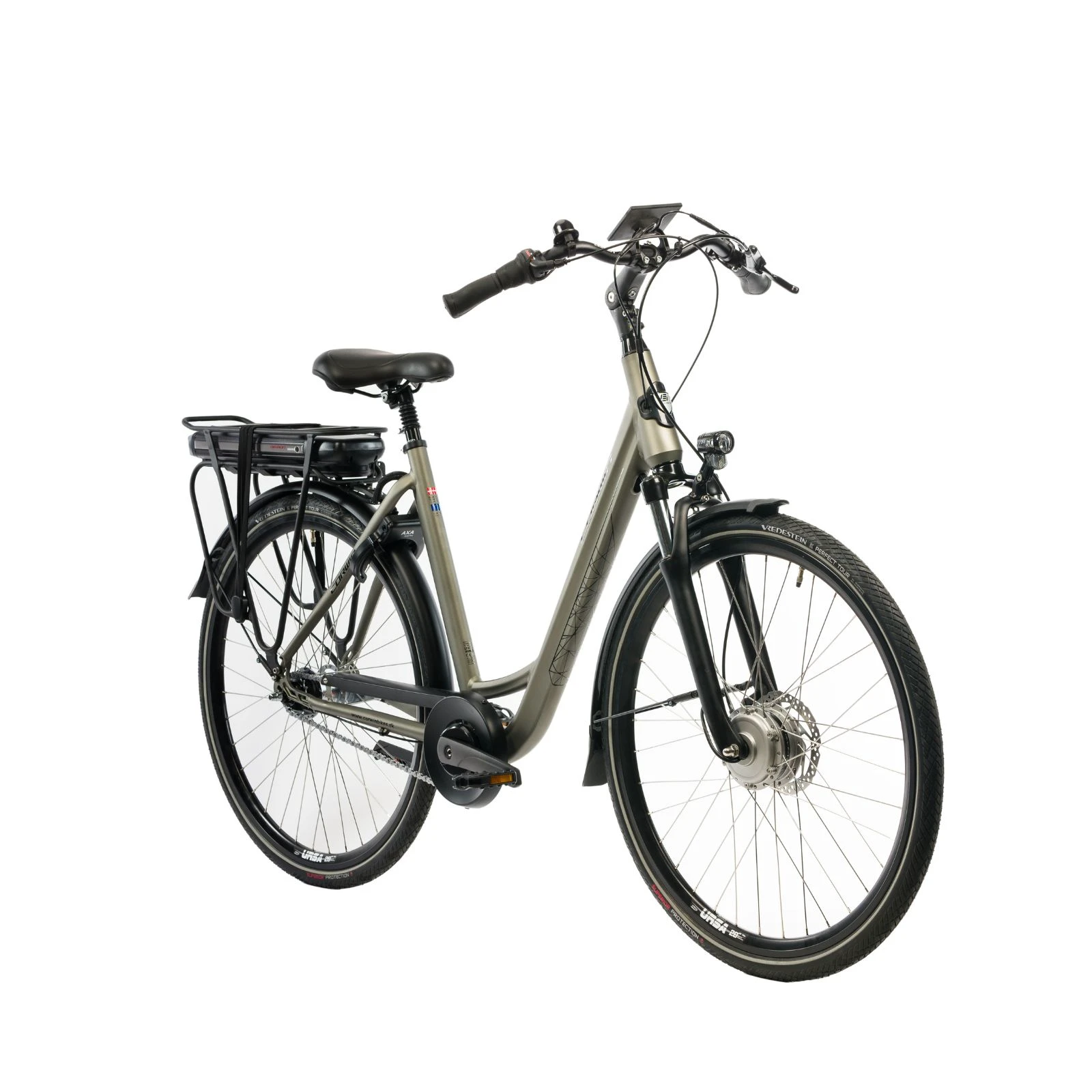 2. Bicicleta Electrica Corwin 28326 - 28 Inch, 530mm, Shimano Nexus Coster Brake, Gri