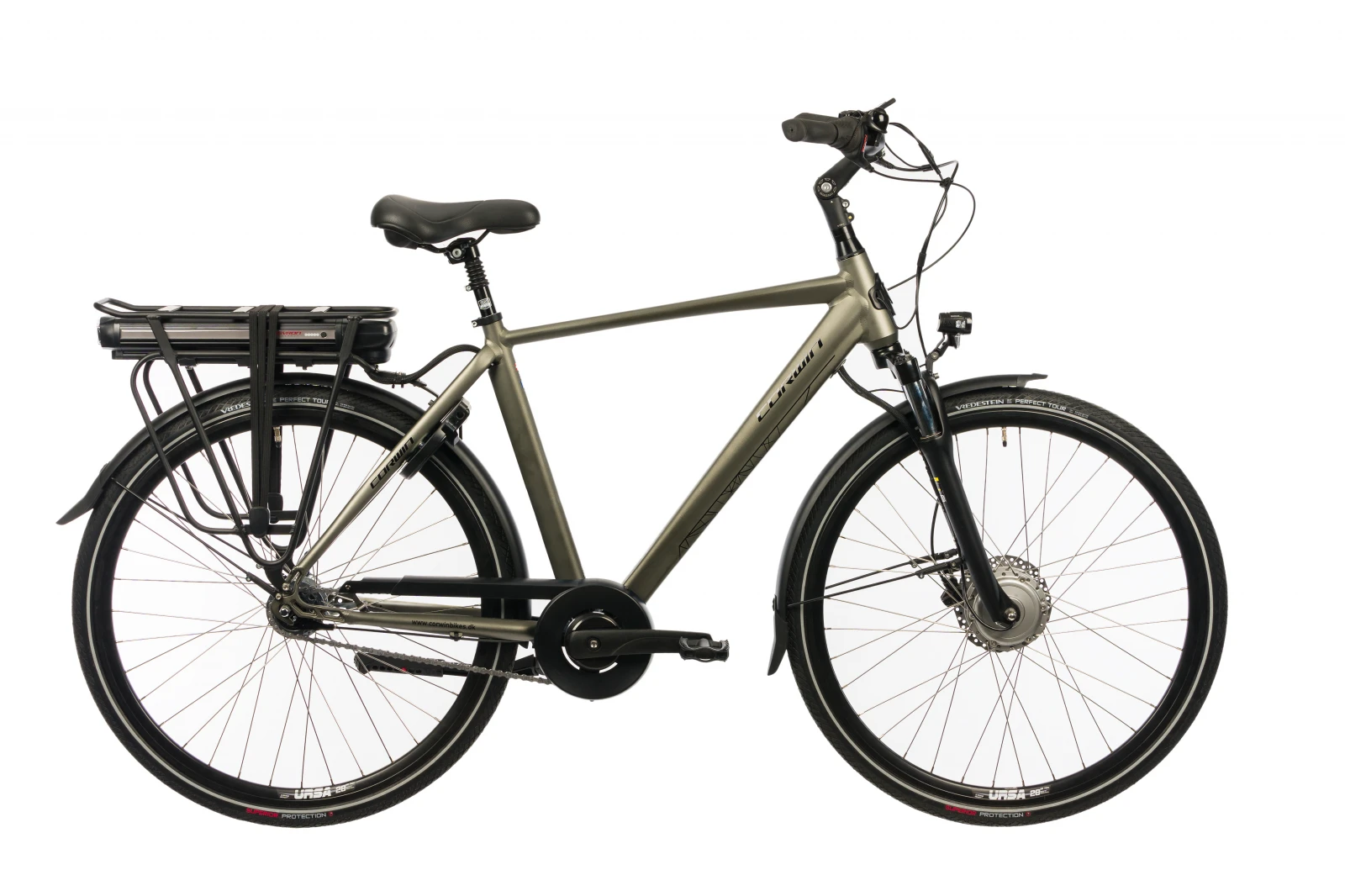 Bicicleta Electrica Corwin 28327 - 28 Inch, 530mm, Gri - 122189