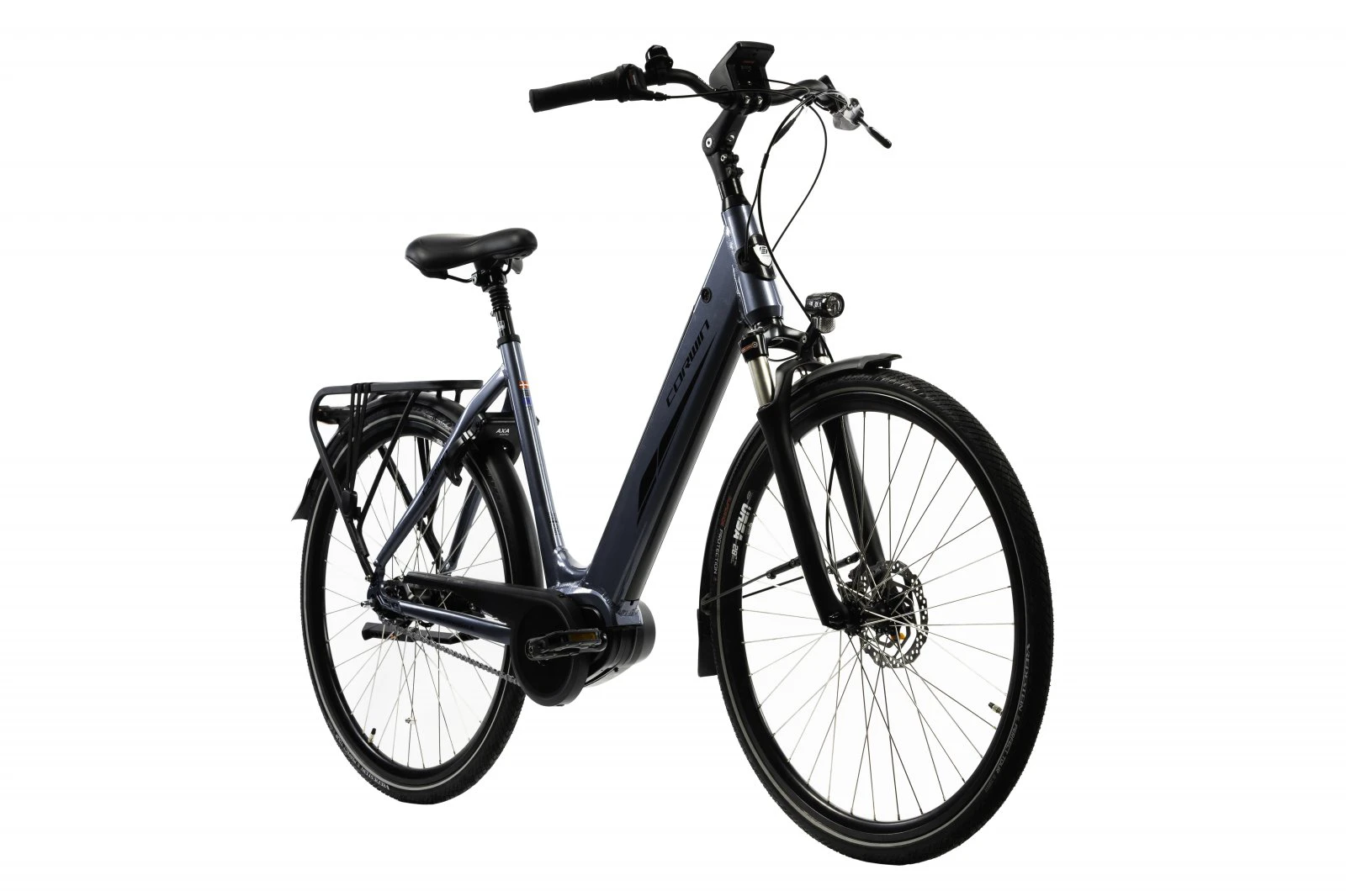 2. Bicicleta Electrica Corwin 28426 - 28 Inch, 530mm, Gri Lucios