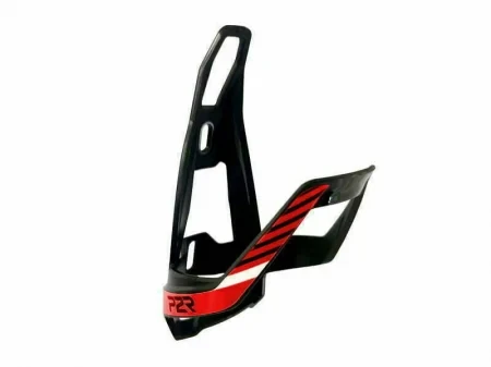1. Suport Bidon Apa Bicicleta P2R HUGG - Negru-Rosu