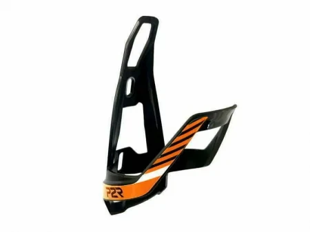 1. Suport Bidon Apa Bicicleta P2R HUGG - Negru-Portocaliu