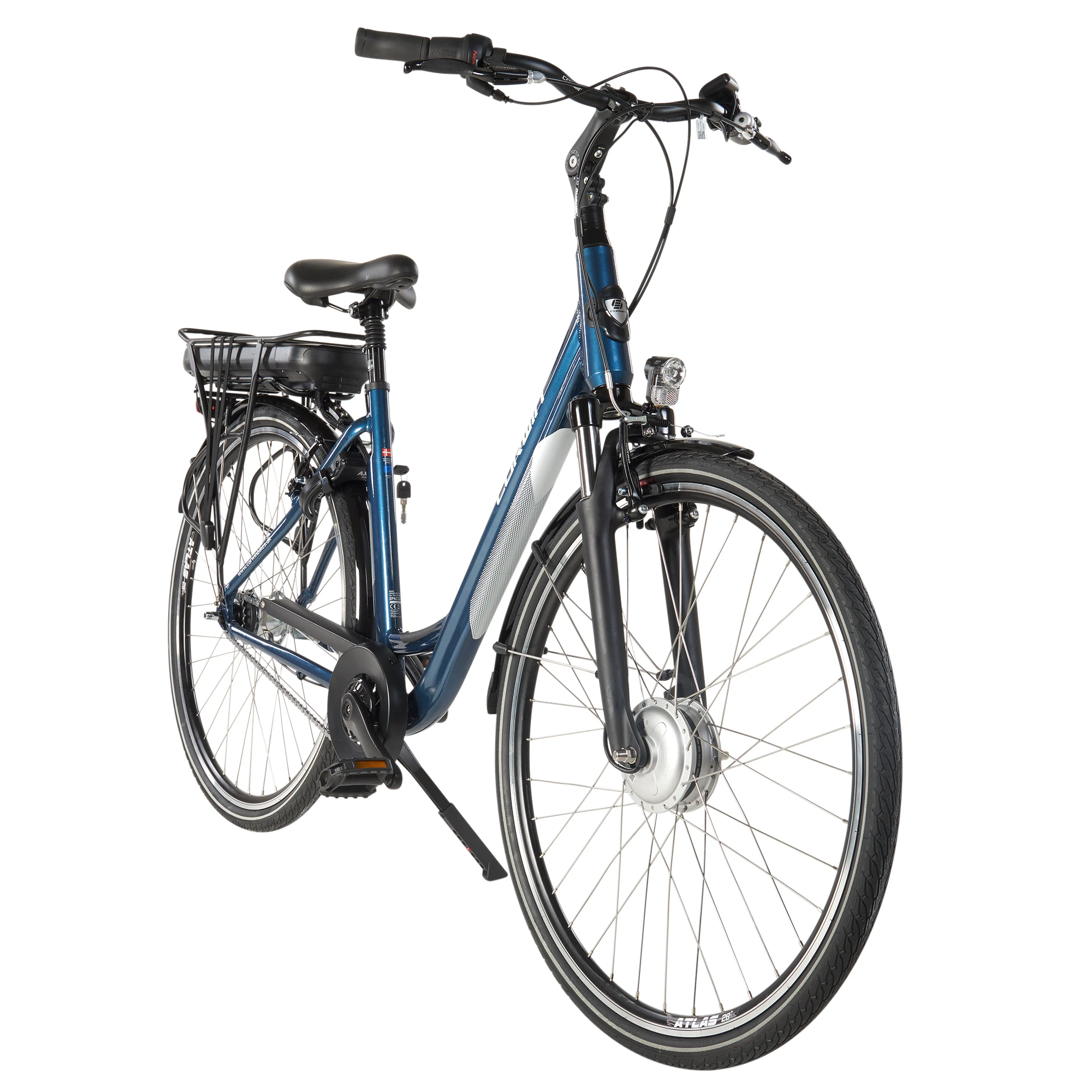 2. Bicicleta Electrica Corwin 28122 - 28 Inch, 490mm, Albastru