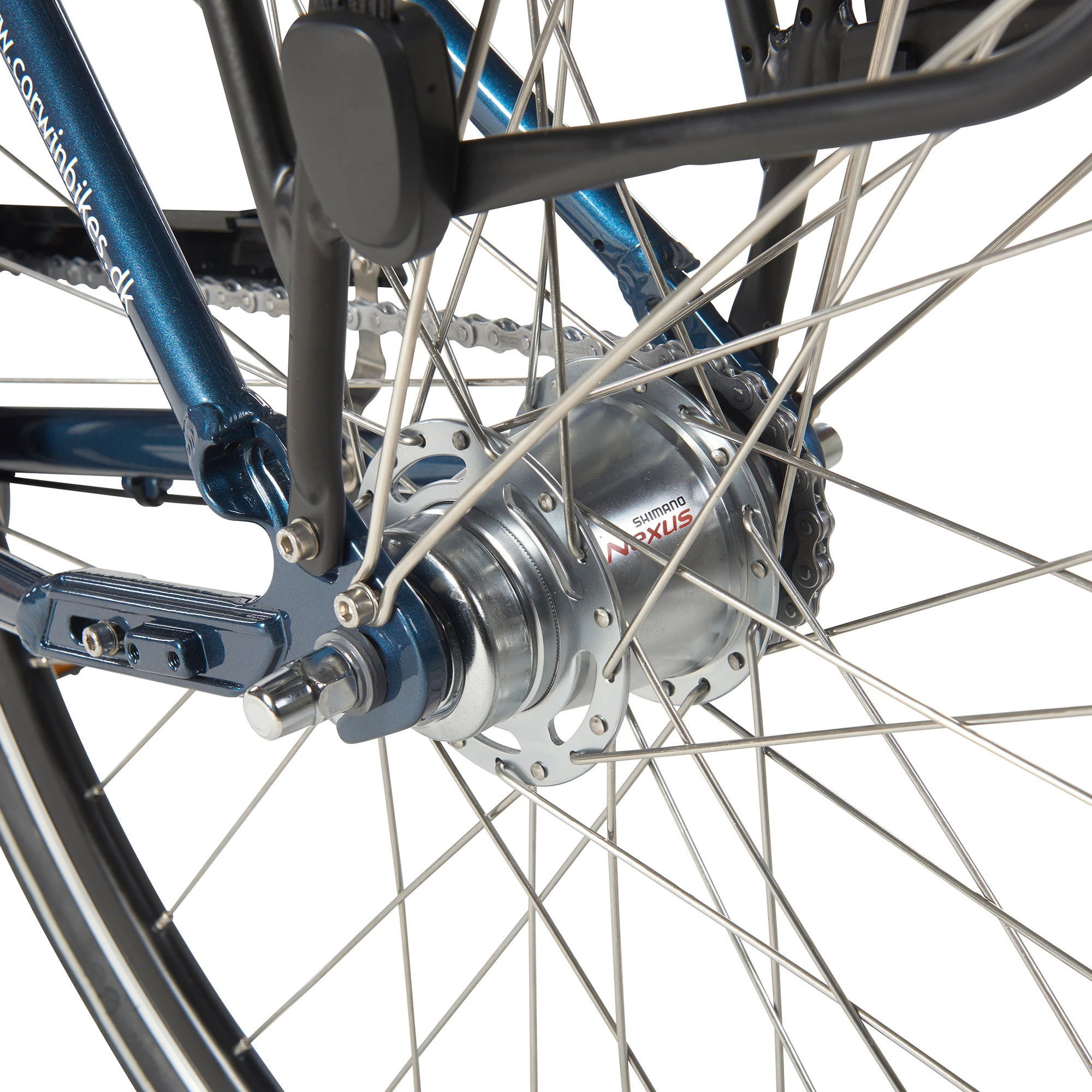 6. Bicicleta Electrica Corwin 28122 - 28 Inch, 490mm, Albastru