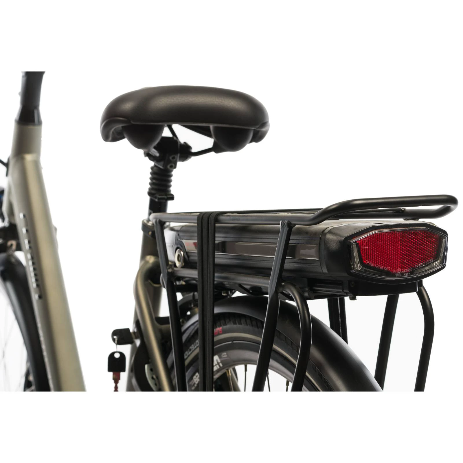 3. Bicicleta Electrica Corwin 28326 - 28 Inch, 530mm, frane hidraulice, Gri