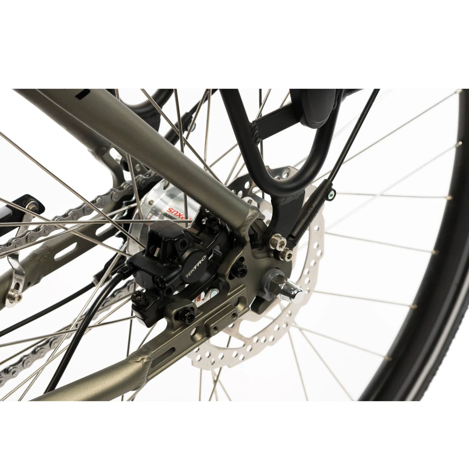 6. Bicicleta Electrica Corwin 28326 - 28 Inch, 530mm, frane hidraulice, Gri