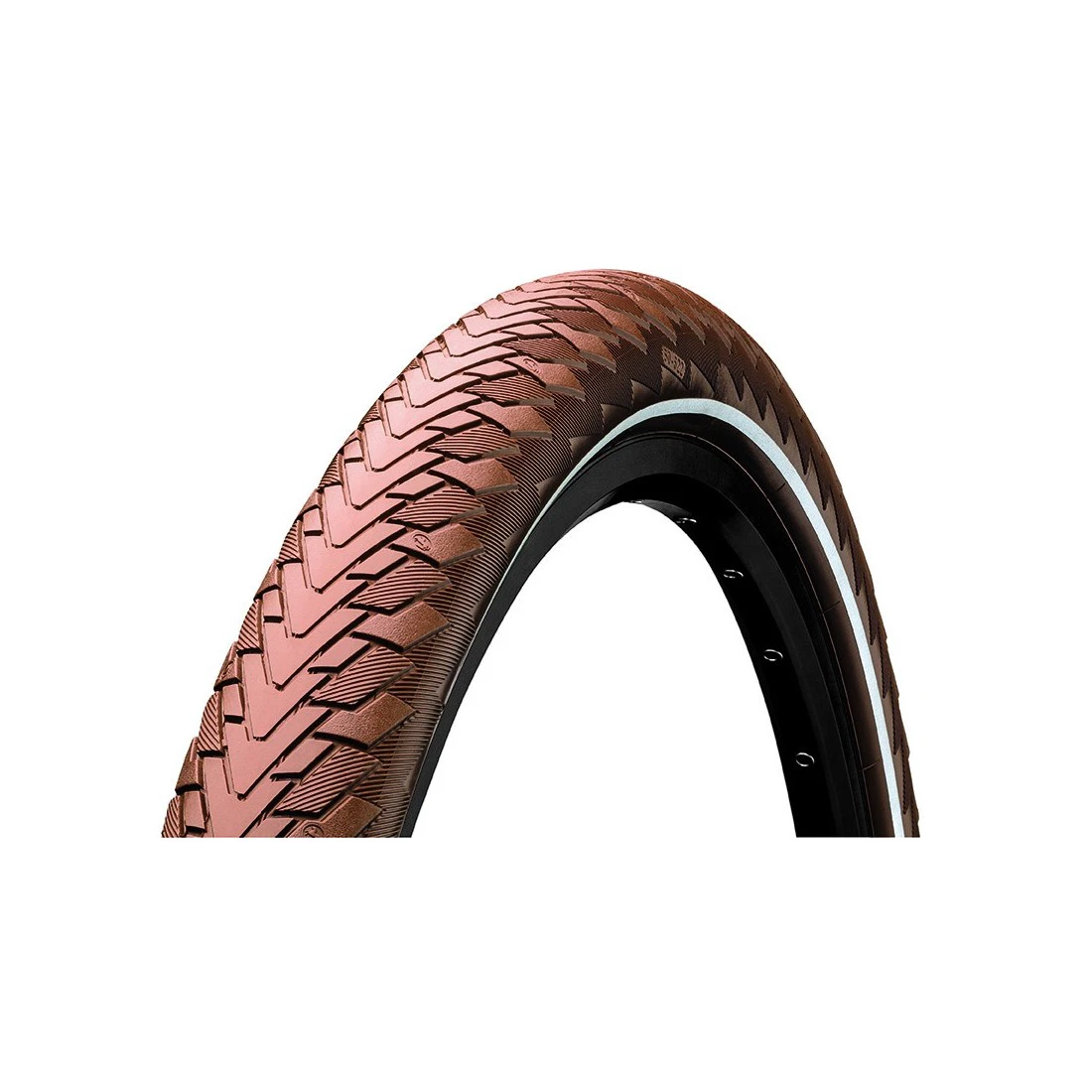 1. Anvelopa Bicicleta Continental Contact Cruiser Reflex 50-622 Maro