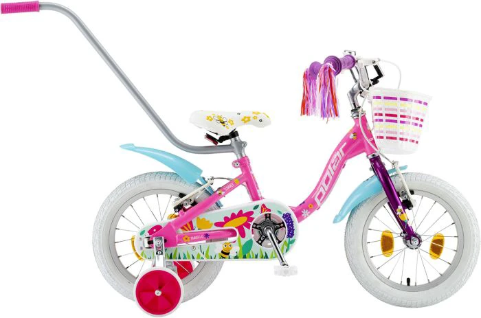 Bicicleta Copii Polar 2024 Summer - 14 Inch, Roz-Albastru - 204030