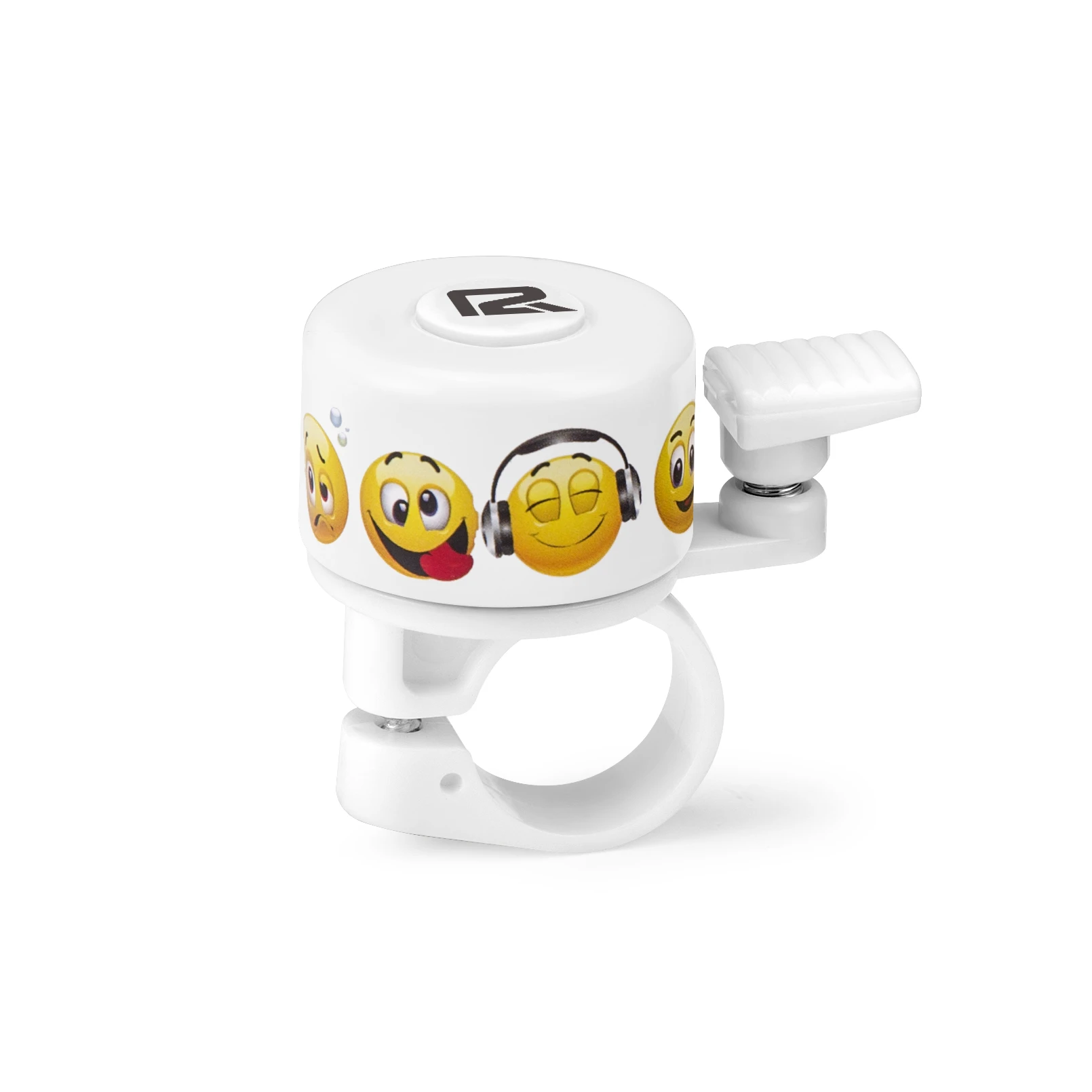 1. Sonerie Bicicleta P2R Ringo - Emoji, Alb
