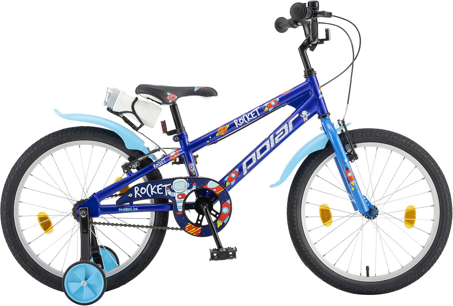1. Bicicleta Copii Polar 2024 Rocket - 20 Inch, Albastru