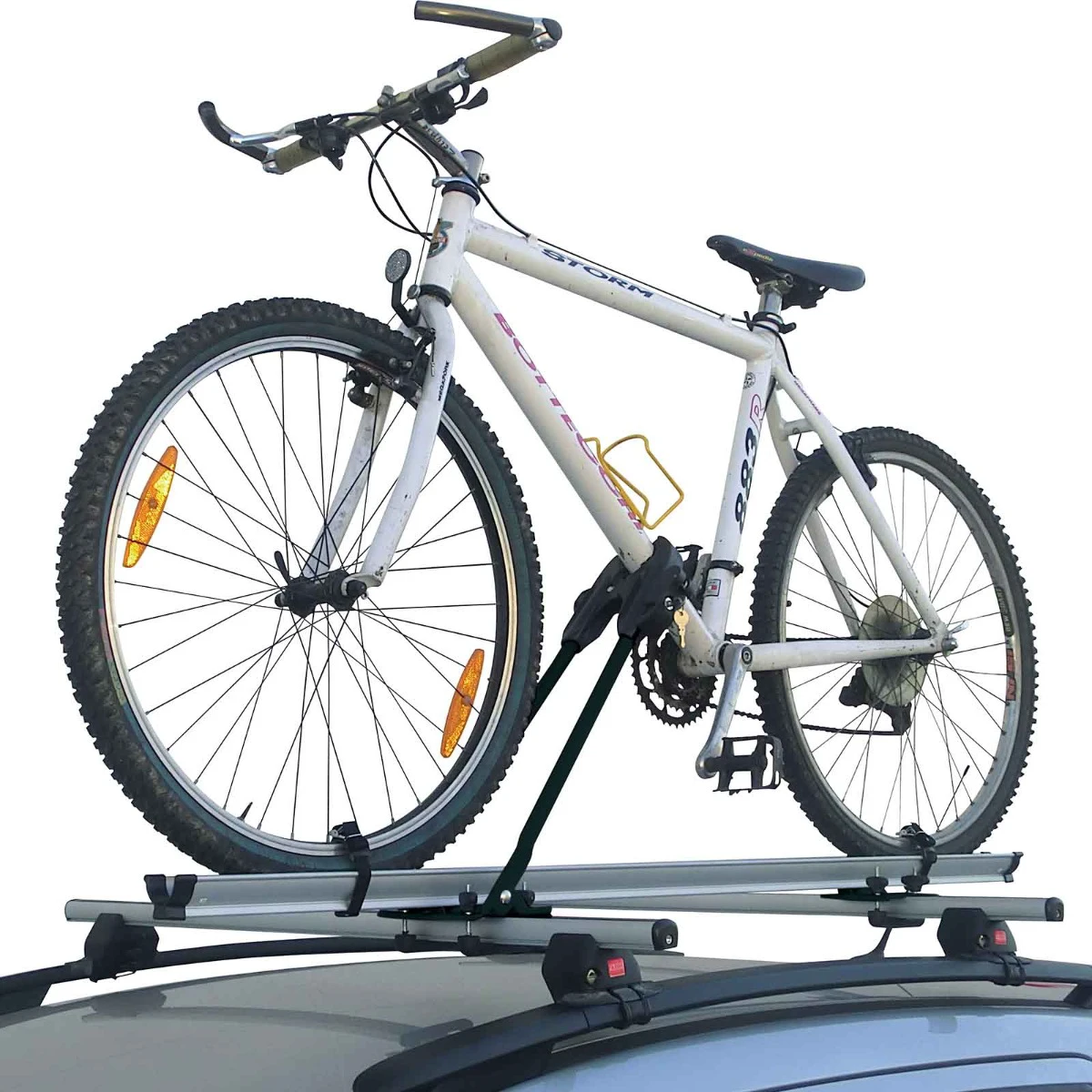 5. Suport auto pentru bicicleta Fabbri Mazzini Bici 3000 ALU NEW, prindere pe barele transversale, aluminiu, negru