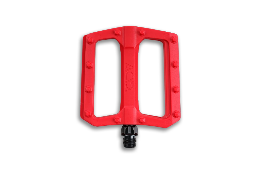 1. PEDALE ACID PEDALS FLAT C3-ZP RED