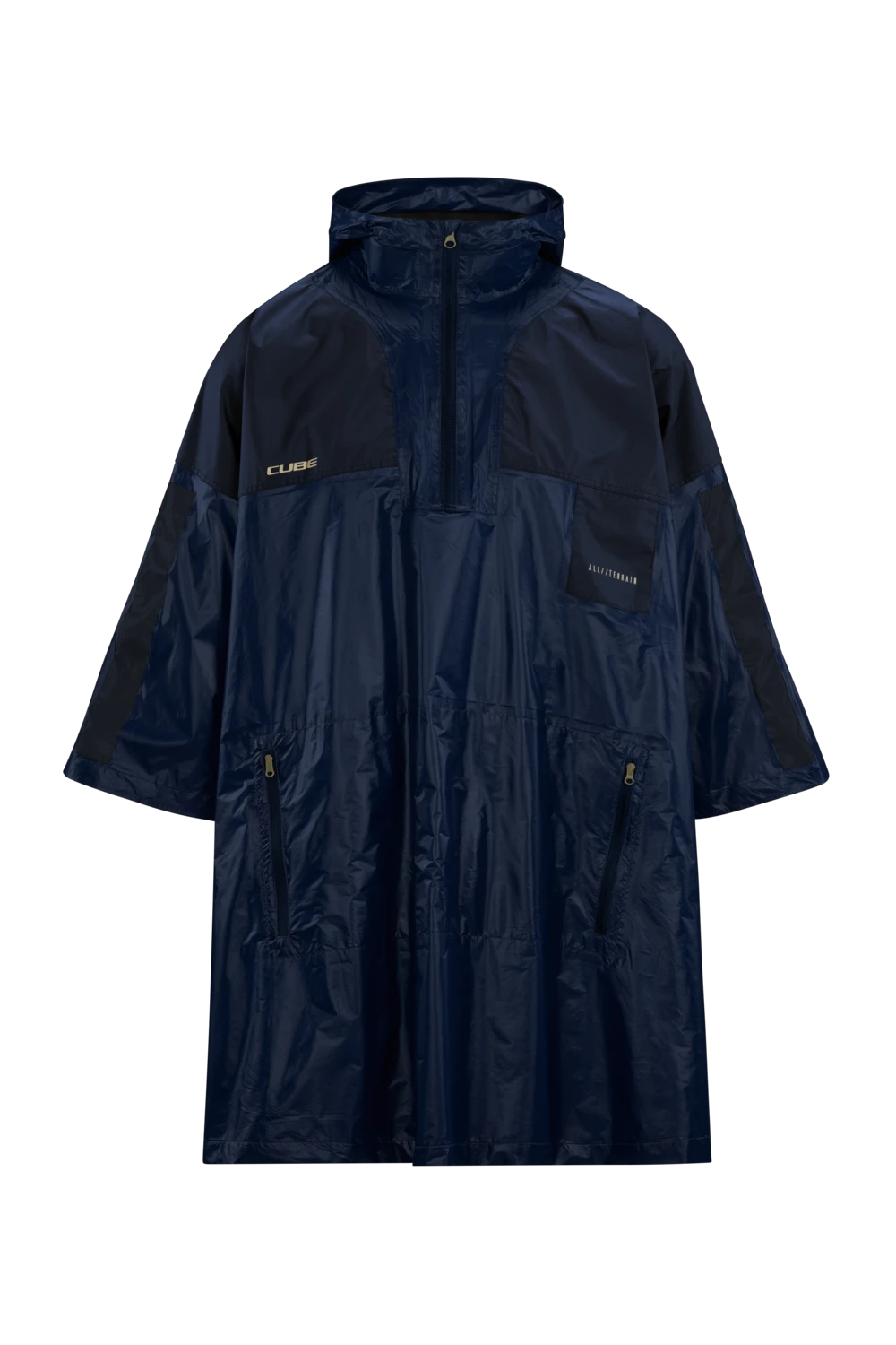1. CUBE ATX UTILITY PONCHO BLUE ONE SIZE