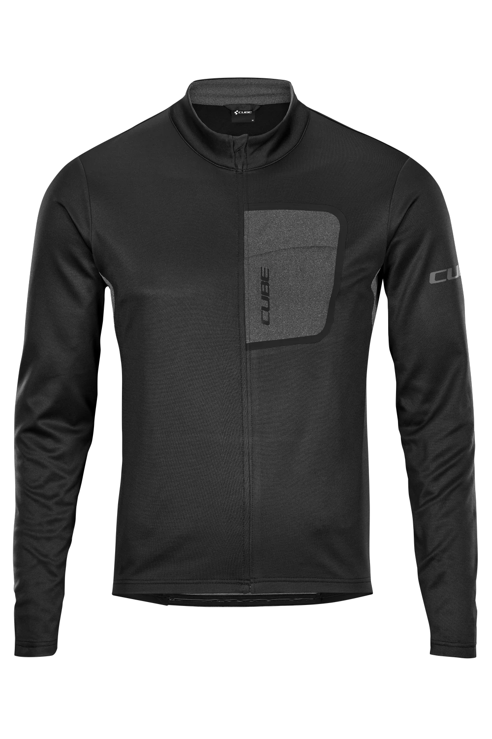 1. TRICOU CUBE ATX JERSEY FULL ZIP L/S BLACK M