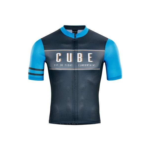 1. TRICOU CUBE BLACKLINE JERSEY CROSS GREY BLUE XL