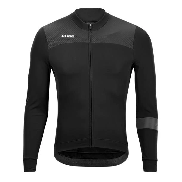 1. TRICOU CUBE BLACKLINE JERSEY L/S BLACK S