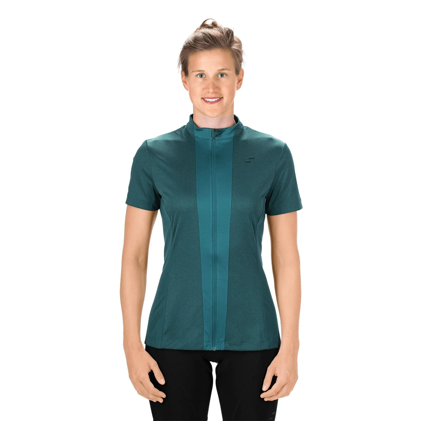 1. TRICOU CICLISM SQUARE WS PERFORMANCE S/S PETROL L (40)