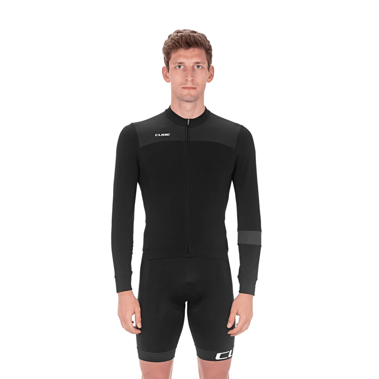 1. TRICOU CUBE BLACKLINE JERSEY L/S BLACK L M