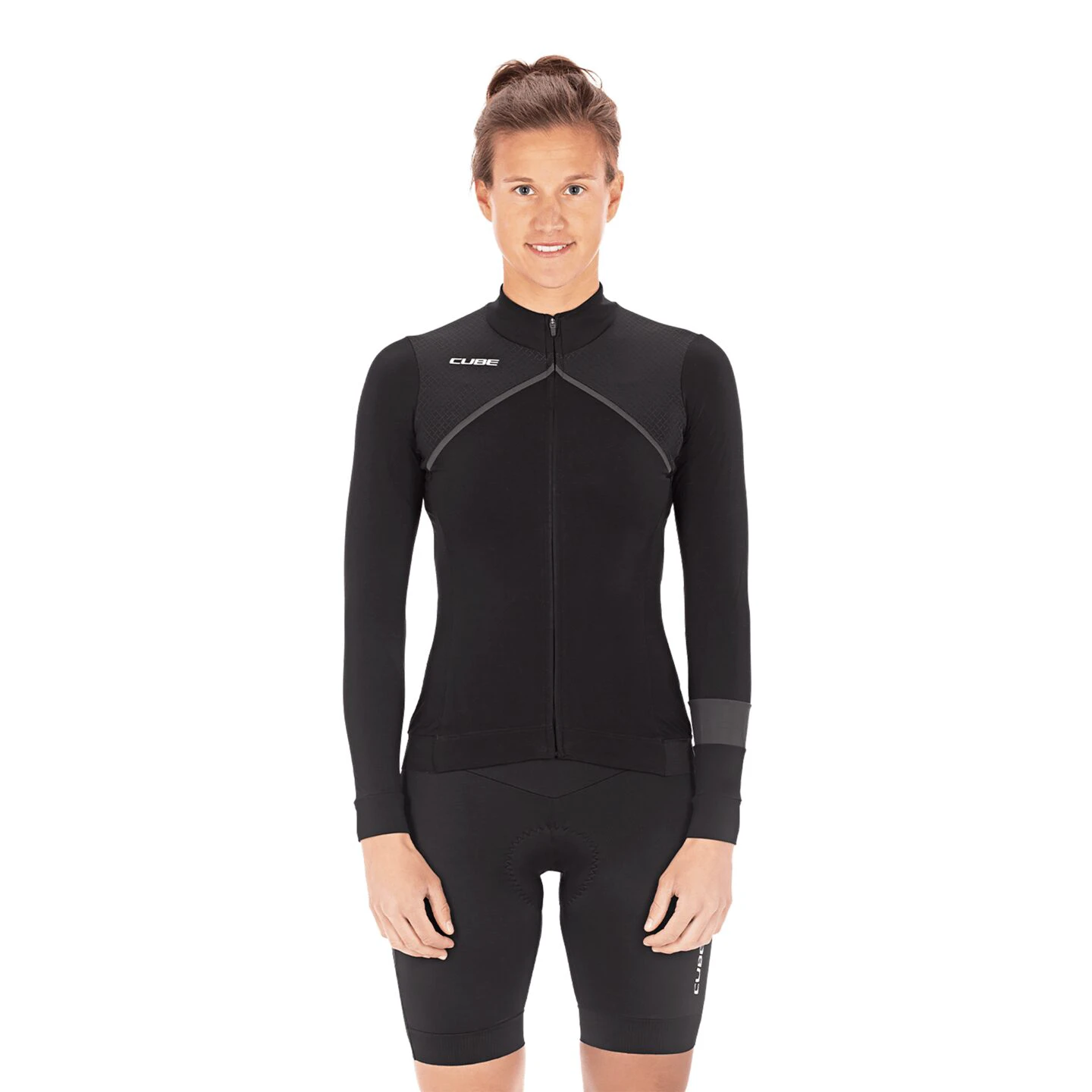 1. TRICOU CUBE BLACKLINE WS JERSEY L/S BLACK S
