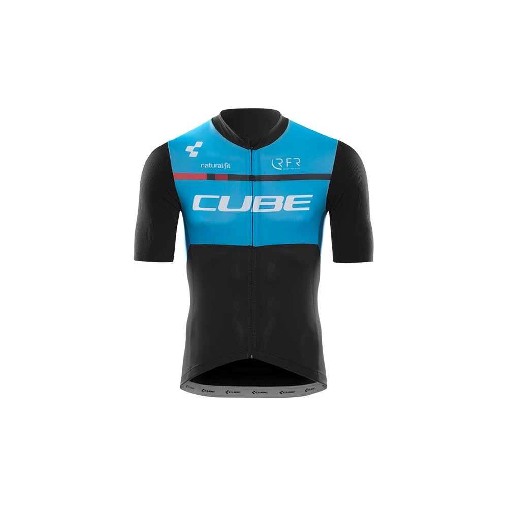 1. TRICOU CUBE TEAMLINE BLACK/BLUE/WHITE XS