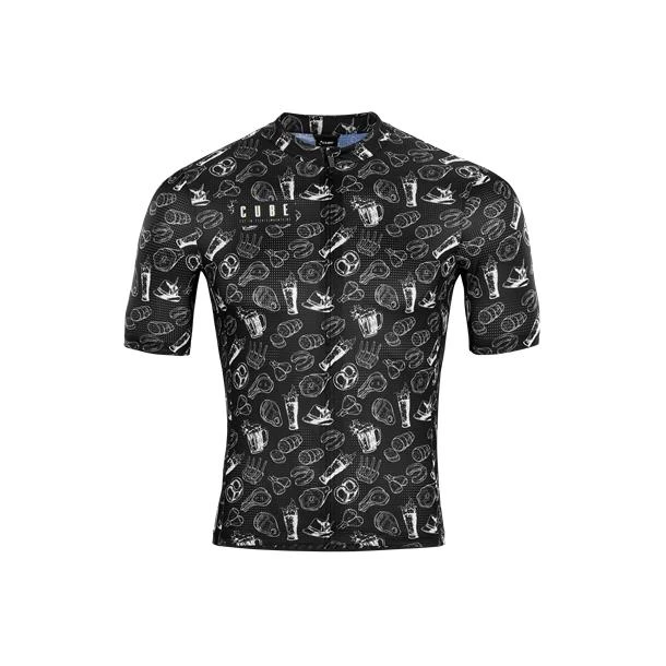 1. TRICOU CUBE BLACKLINE JERSEY BAVARIA BLACK L L