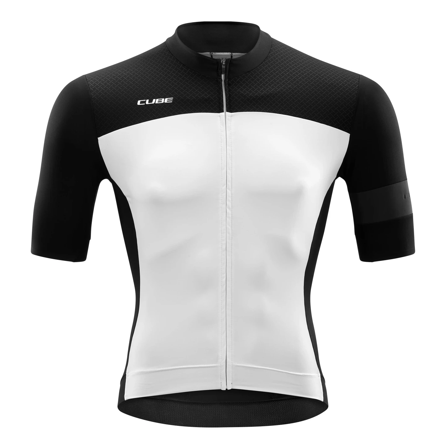 1. TRICOU CUBE BLACKLINE JERSEY S/S BLACK WHITE L