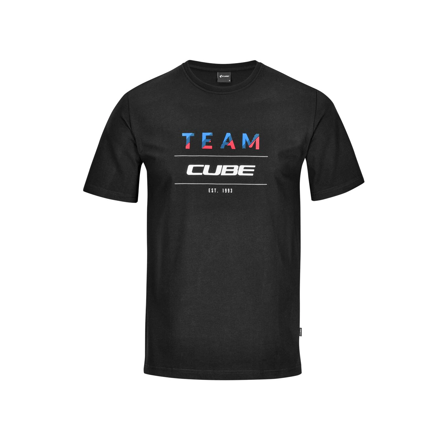 1. TRICOU CUBE ORGANIC T-SHIRT TEAM BLACK L
