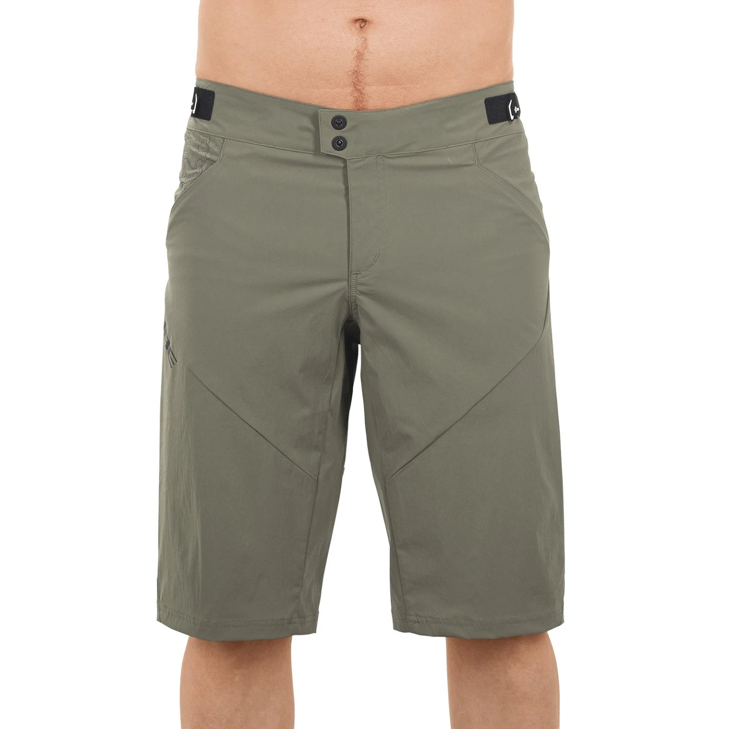 1. PANTALONI CICLISM CUBE AM BAGGY SHORT OLIVE S