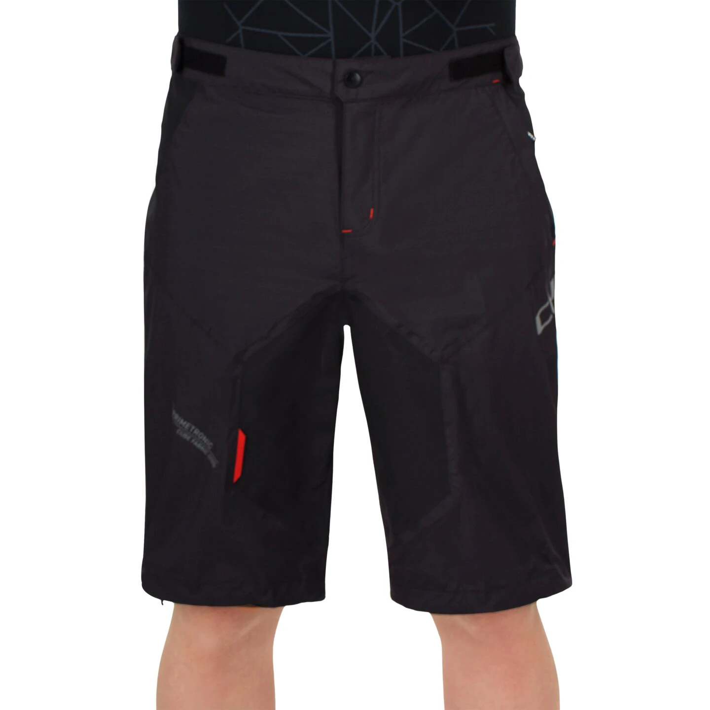 1. PANTALONI CUBE BLACKLINE RAIN SHORTS NEGRU L