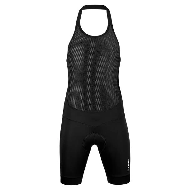 1. PANTALONI CUBE BLACKLINE WS BIB SHORTS BLACK M M