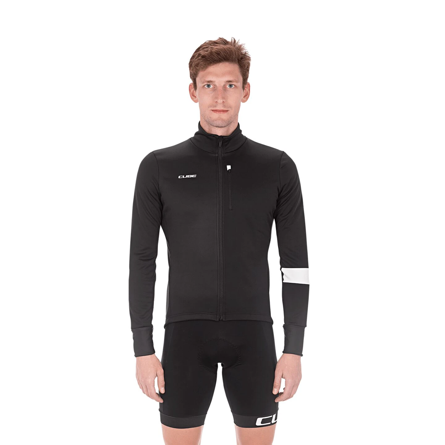 1. JACHETA CUBE BLACKLINE SOFTSHELL JACKET BLACK XS