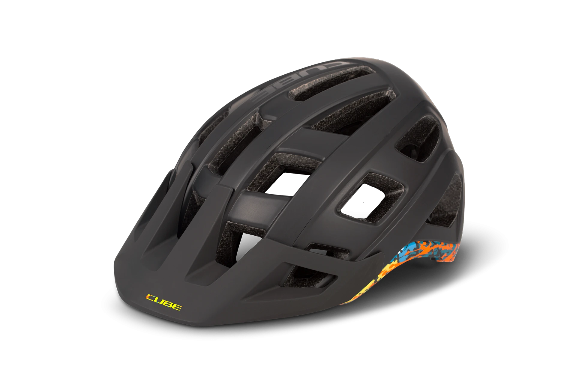 1. CASCA CUBE HELMET BADGER BLACK SPLASH M (56-59)