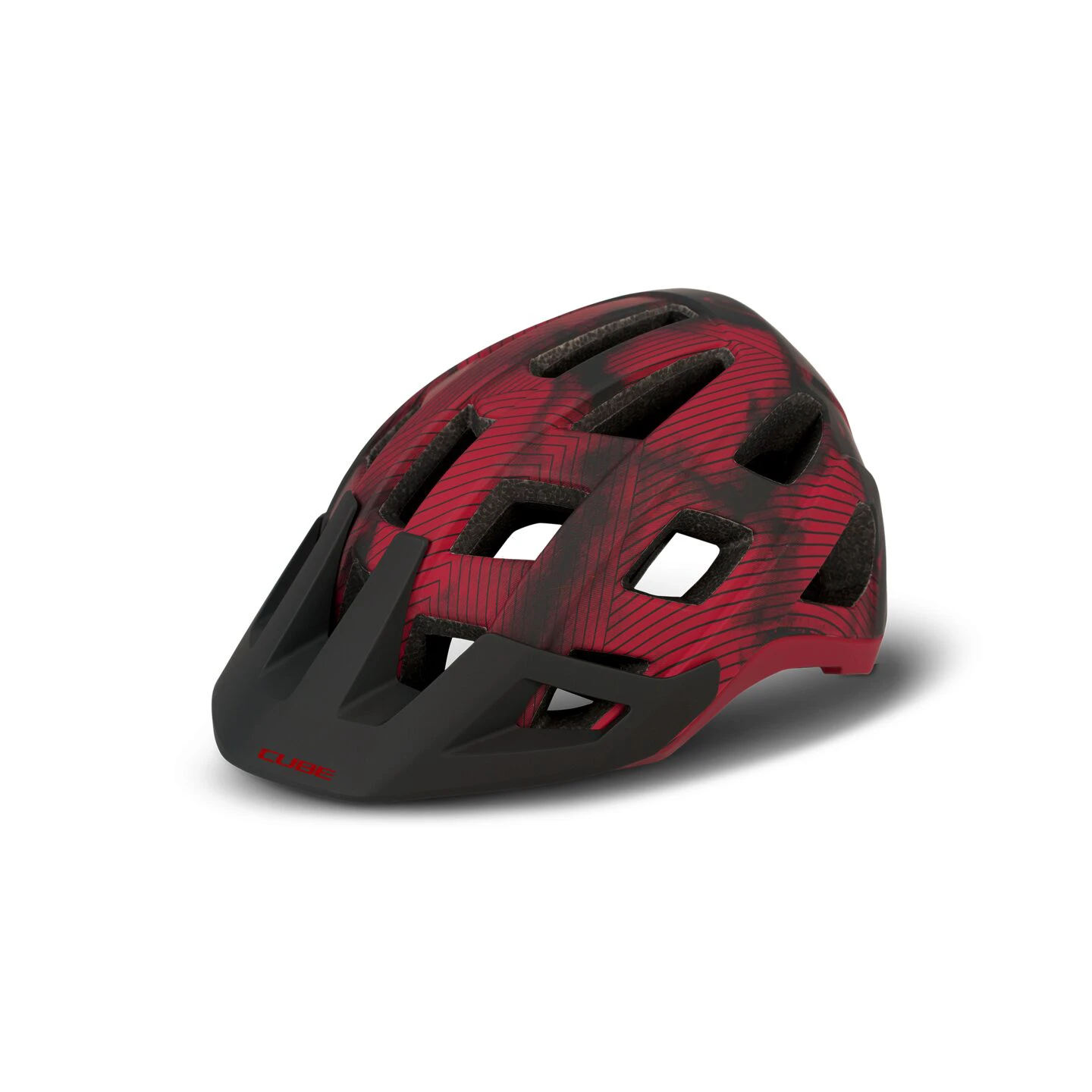 1. CASCA CUBE HELMET BADGER RED L (59-63)