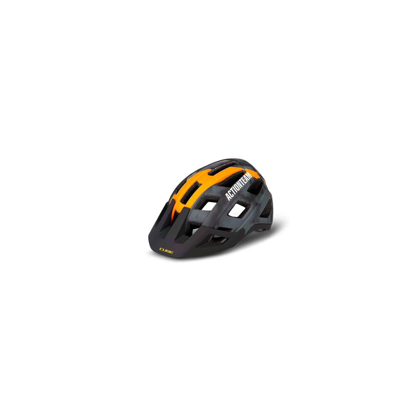 1. CASCA CUBE HELMET BADGER X ACTIONTEAM GREY ORANGE S (52-56cm)