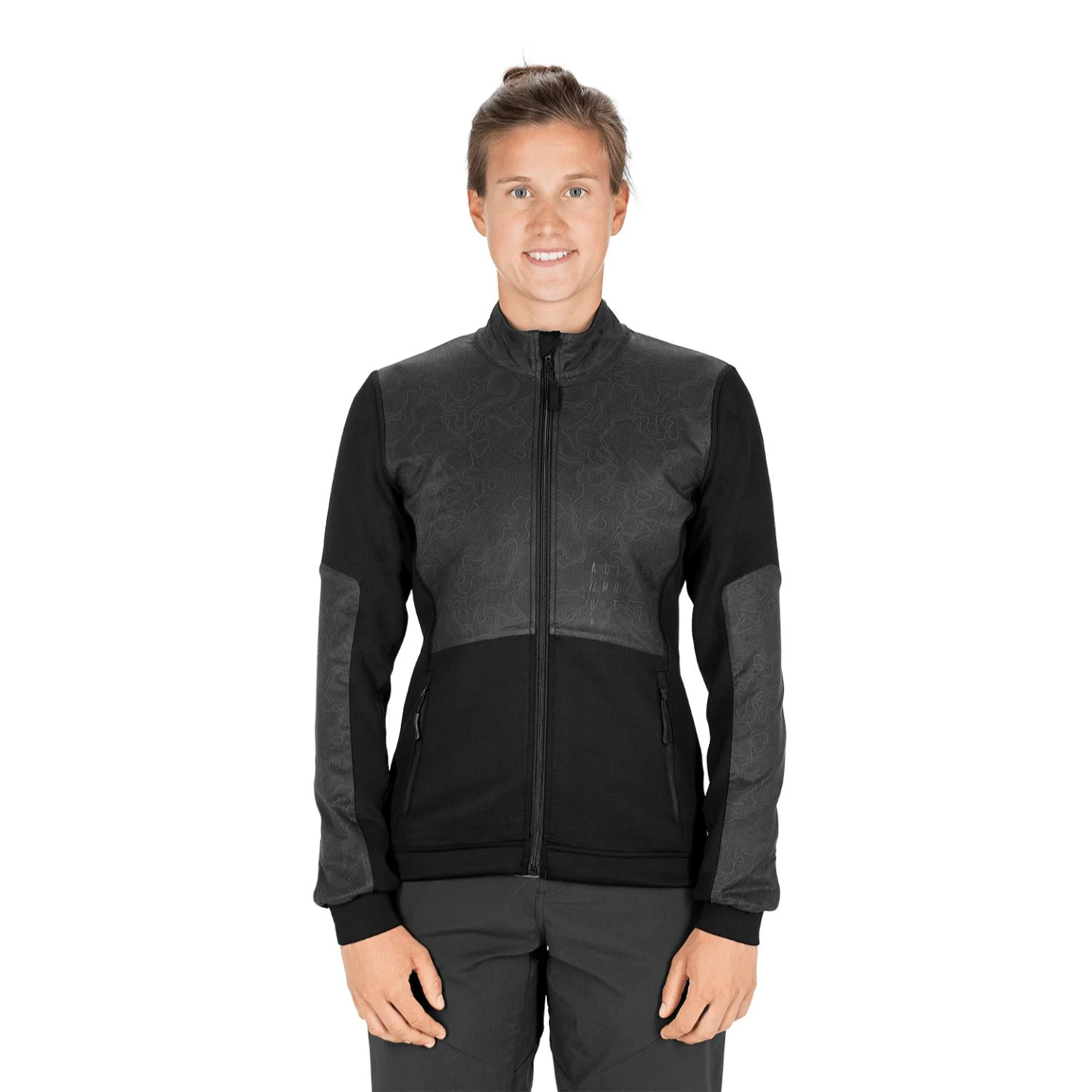 1. JACHETA CUBE AM WS MIDLAYER JACKET NEAGRA S (36)