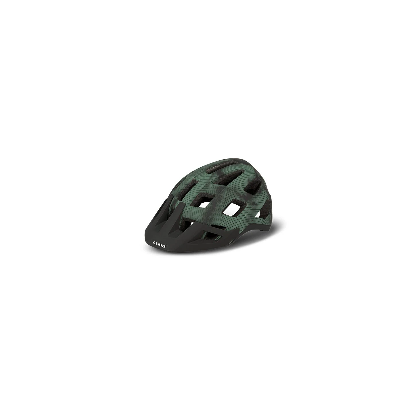 1. CASCA CUBE HELMET BADGER GREEN M (56-59CM)