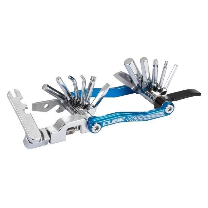 4. Set Scule Pliabile Bicicleta Cube Cubetool 20 In 1 - Albastru