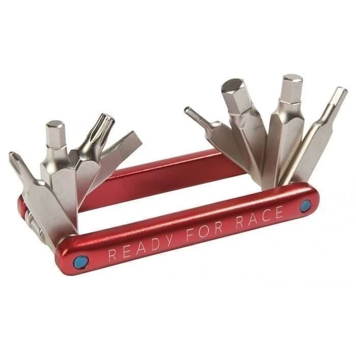 1. Set Scule Pliabile Bicicleta RFR Multi Tool 8 Functii - Rosu