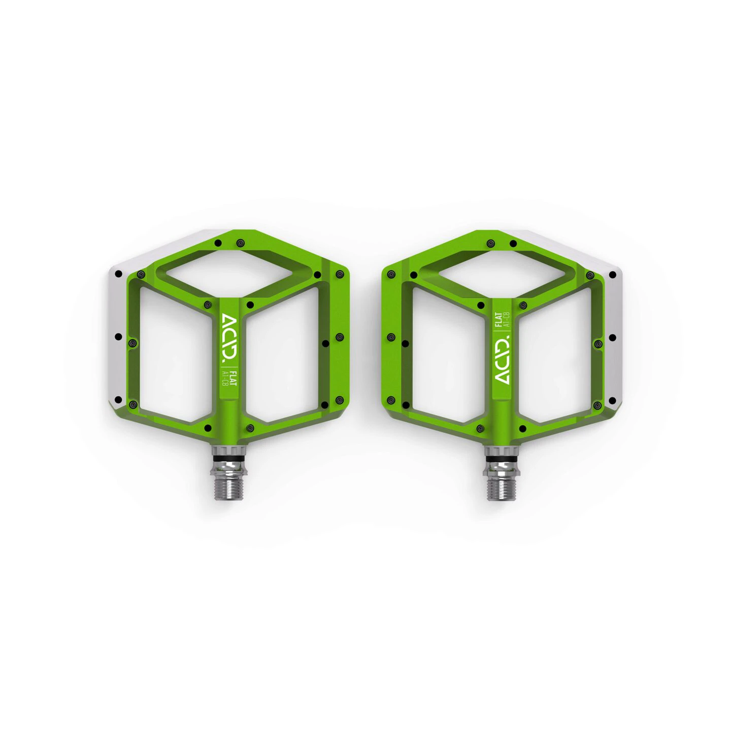 1. PEDALE ACID PEDALS FLAT A1-CB VERDE