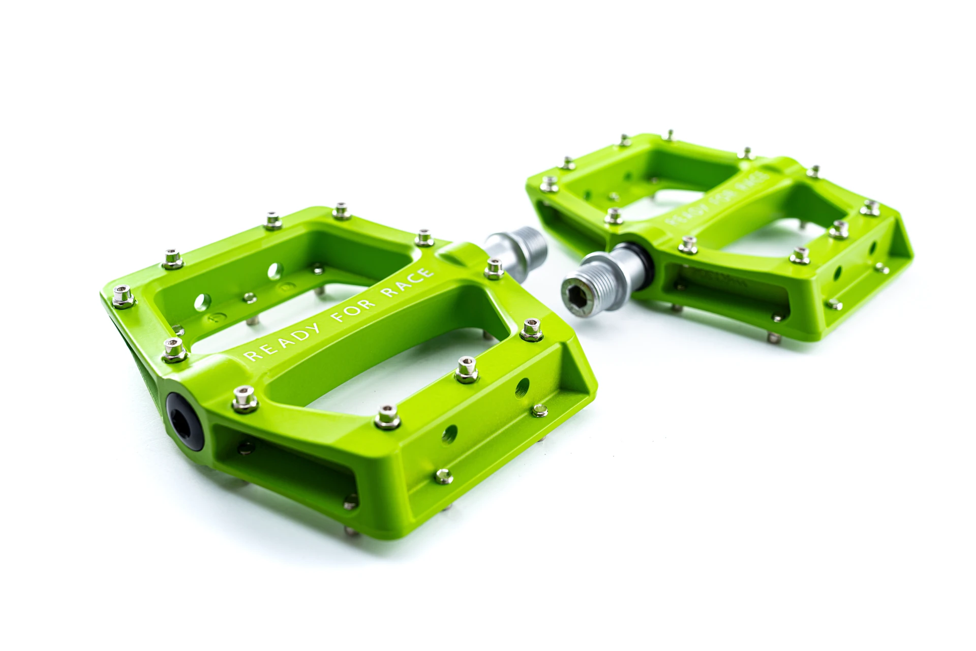 1. PEDALE CUBE RFR FLAT RACE VERDE