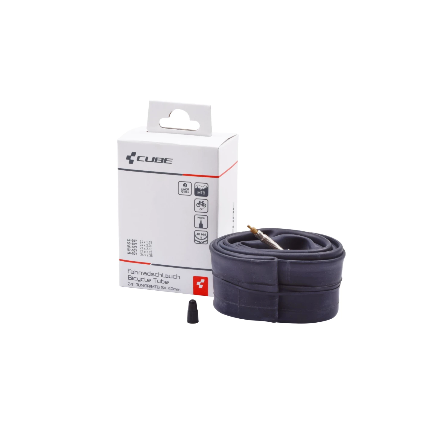 1. CAMERA CUBE JUNIOR 24 PRESTA 1.75>2.35 (47>60-507) 40MM