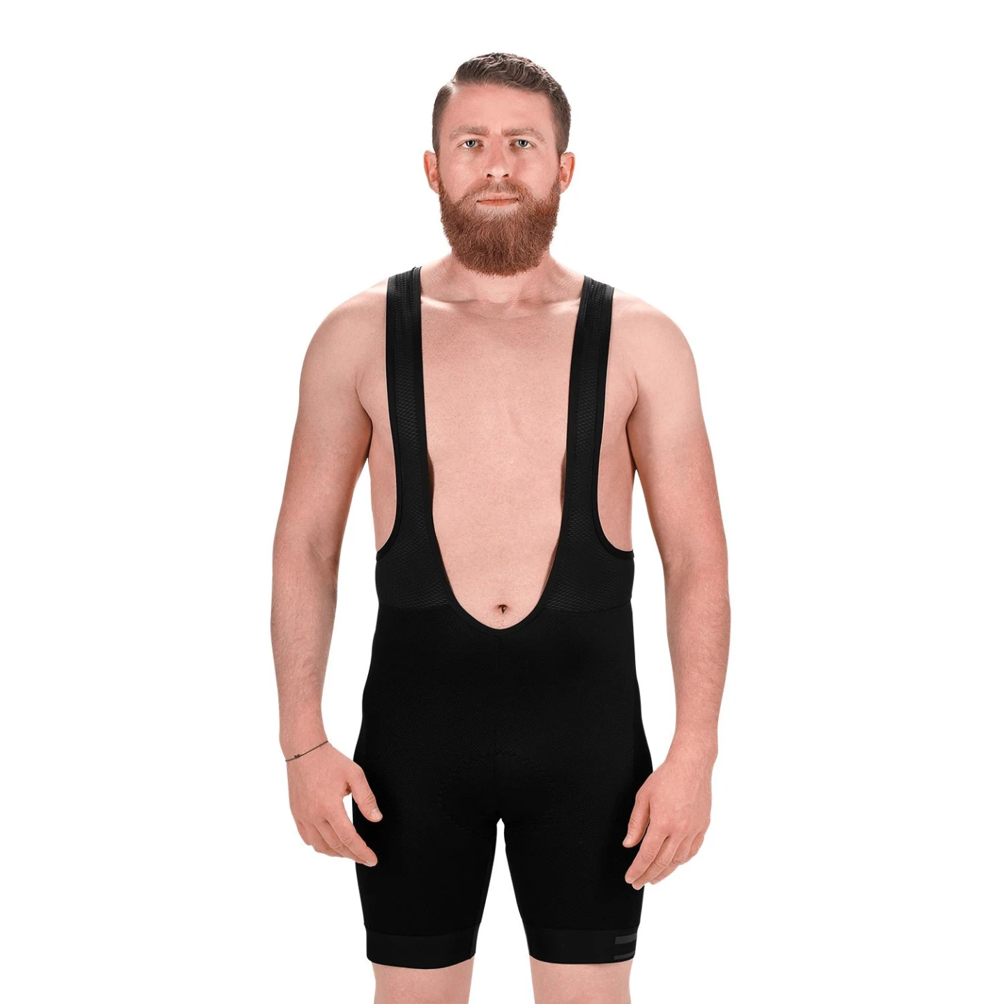 1. PANTALONI RYKE BIB SHORTS NEGRI L