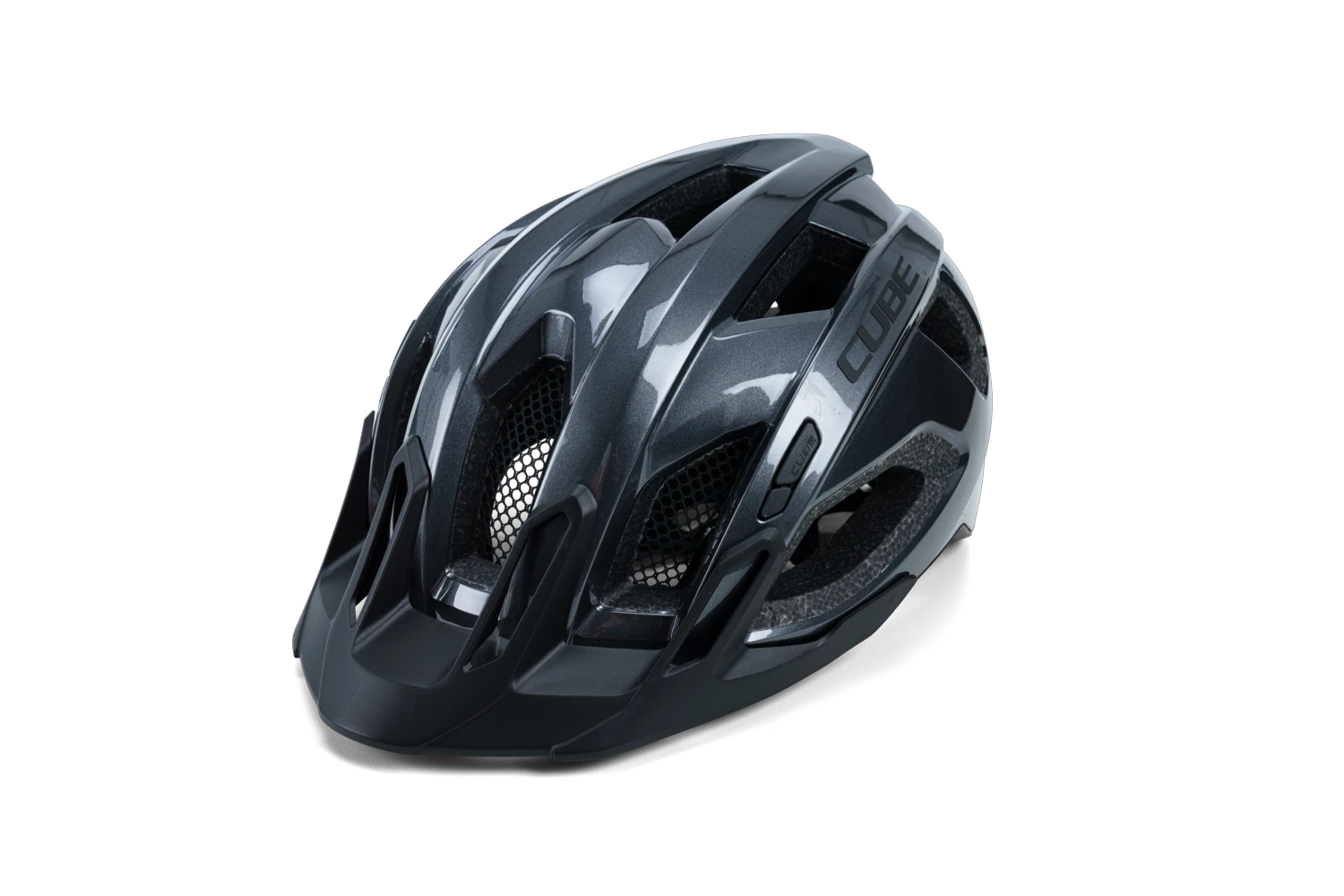 1. CASCA CUBE QUEST GLOSSY IRIDIUM BLACK L
