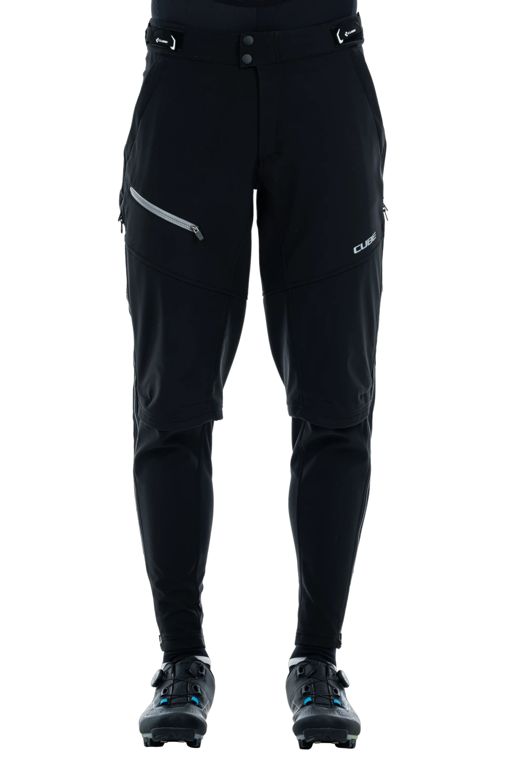 1. PANTALONI CUBE BLACKLINE SOFTSHELL 365 BLACK M